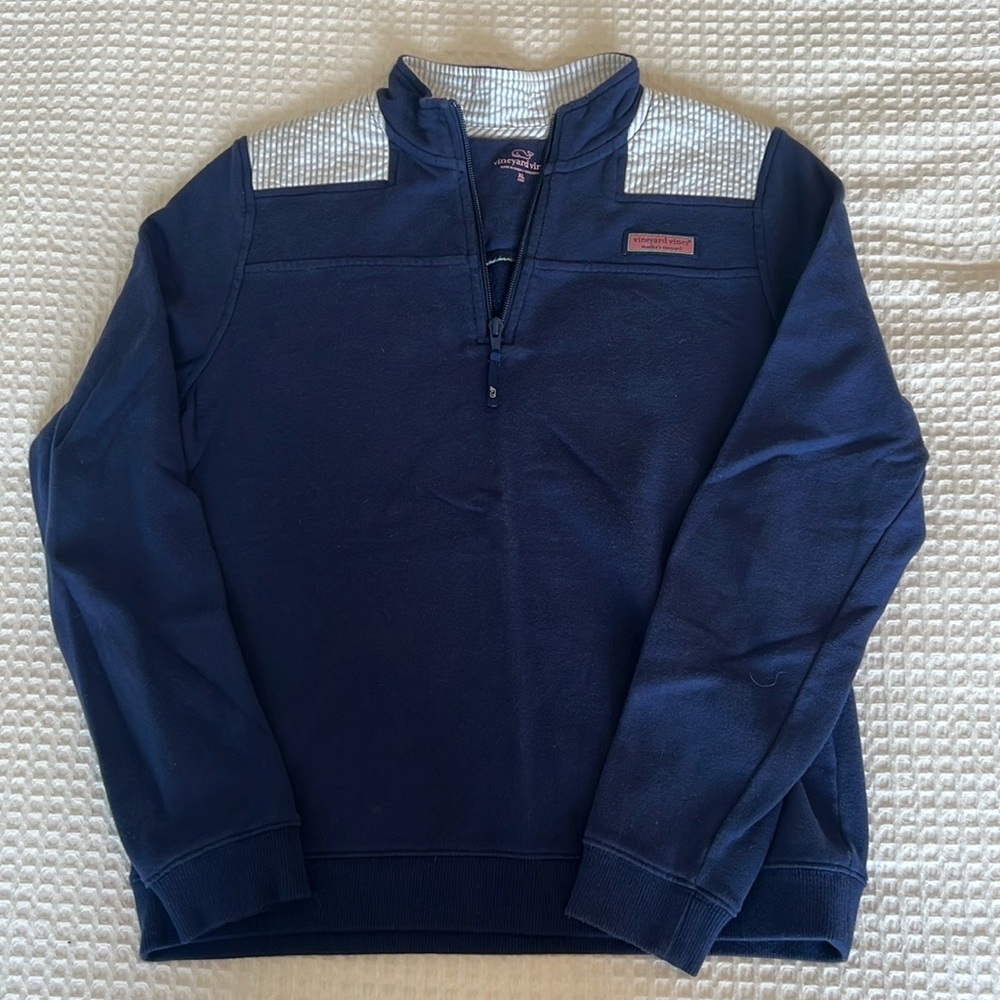 Girls Classic Stripe Embroidered Shep Shirt Youth XL